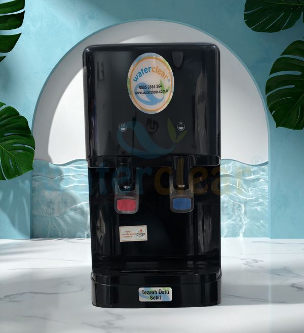 Tezgah Üstü Sebil (Siyah)